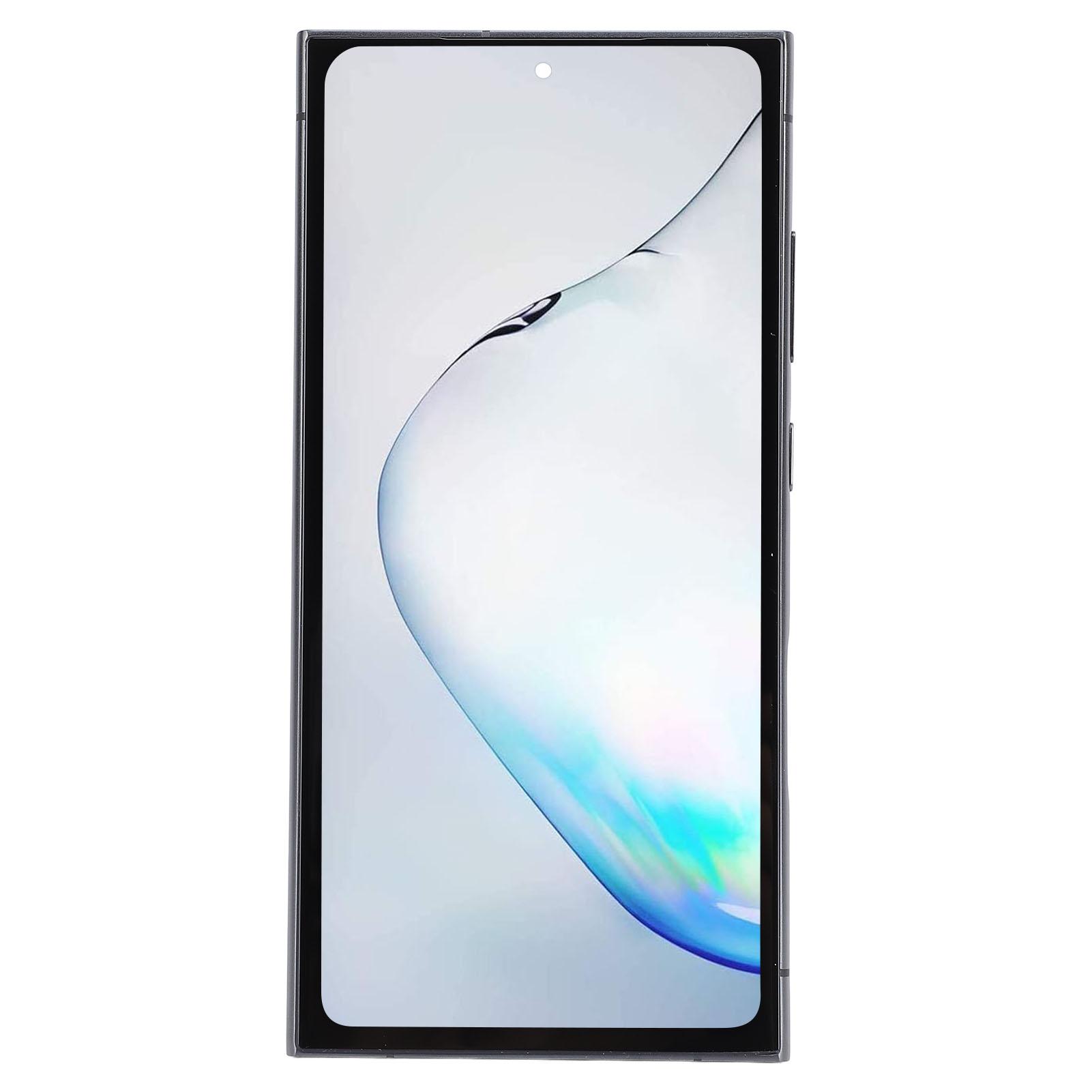 

Замена экрана для Galaxy S24 Ultra Версия для США Дисплей телефона Сенсорный экран Дигитайзер в сборе с рамкой и ремонтом чёрный