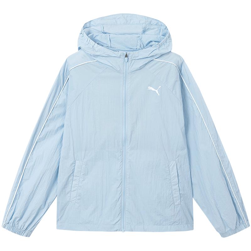 PUMA Kids' Summer Hooded UV Protection Jacket