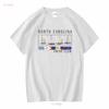 Vintage Fruit Of The Loom North Carolina Yacht Club T Shirt Xl Beach Vintage Washed Fashion Stylish Breathable Versatile Soft