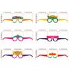 Indian Diwali Theme Decorative Paper Glasses, Lights Party Makeup And Dress Up Props