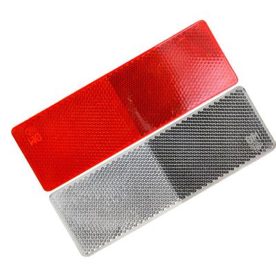 Red and White Reflective Vehicle Stickers and Strips for Trucks