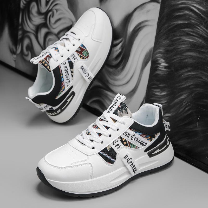 New Skateboard Men's Shoes Summer Sneakers Leather Casual Fashion Trend Trend Shoes Outdoor Running Sports Hiking Tennis Shoes