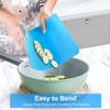 4/6 pieces Flexible Cutting Board for for Meat Fish Vegetables BPA Free Plastic Cutting Board Mat Set Dishwasher Safe