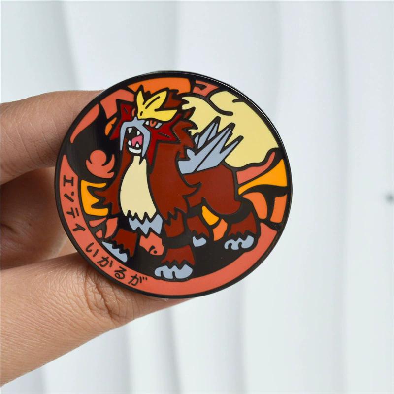 Anime Game Pokemon Brooches for Clothing Women Men Badges Lapel Pins for Backpack Hard Enamel Pins Fashion Accessories