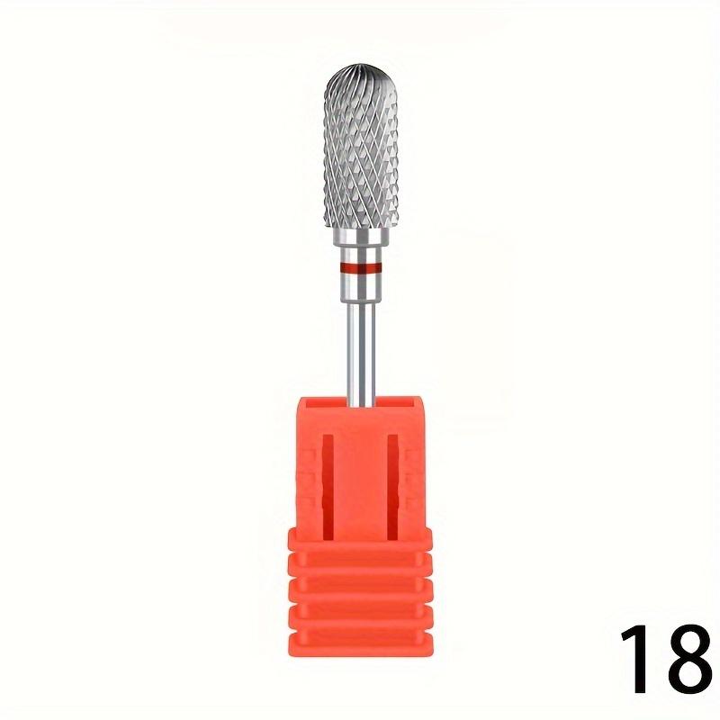 1 Pc Tungsten Carbid Nail Drill Bits Electric Manicure Drill Accessory Milling Cutters for Nail Gel Polish Remover Nail Tools