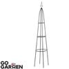 Garden pergola metal tower rose flowers metal garden