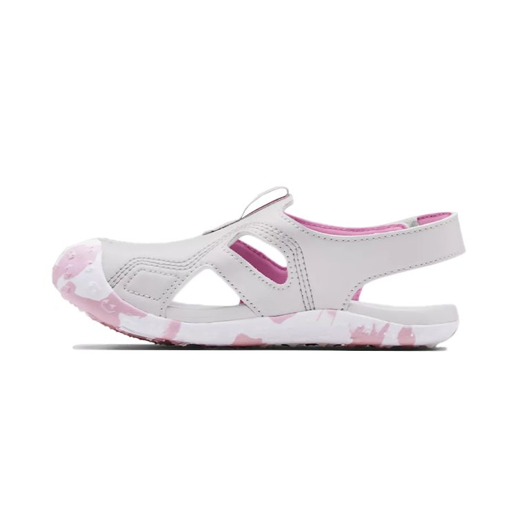 

Сандалии Under Armour Fat Tire Defender PS Розовые камуфляжные детские кроссовки Серый гало-серый звездно-розовый 3023783-101 35