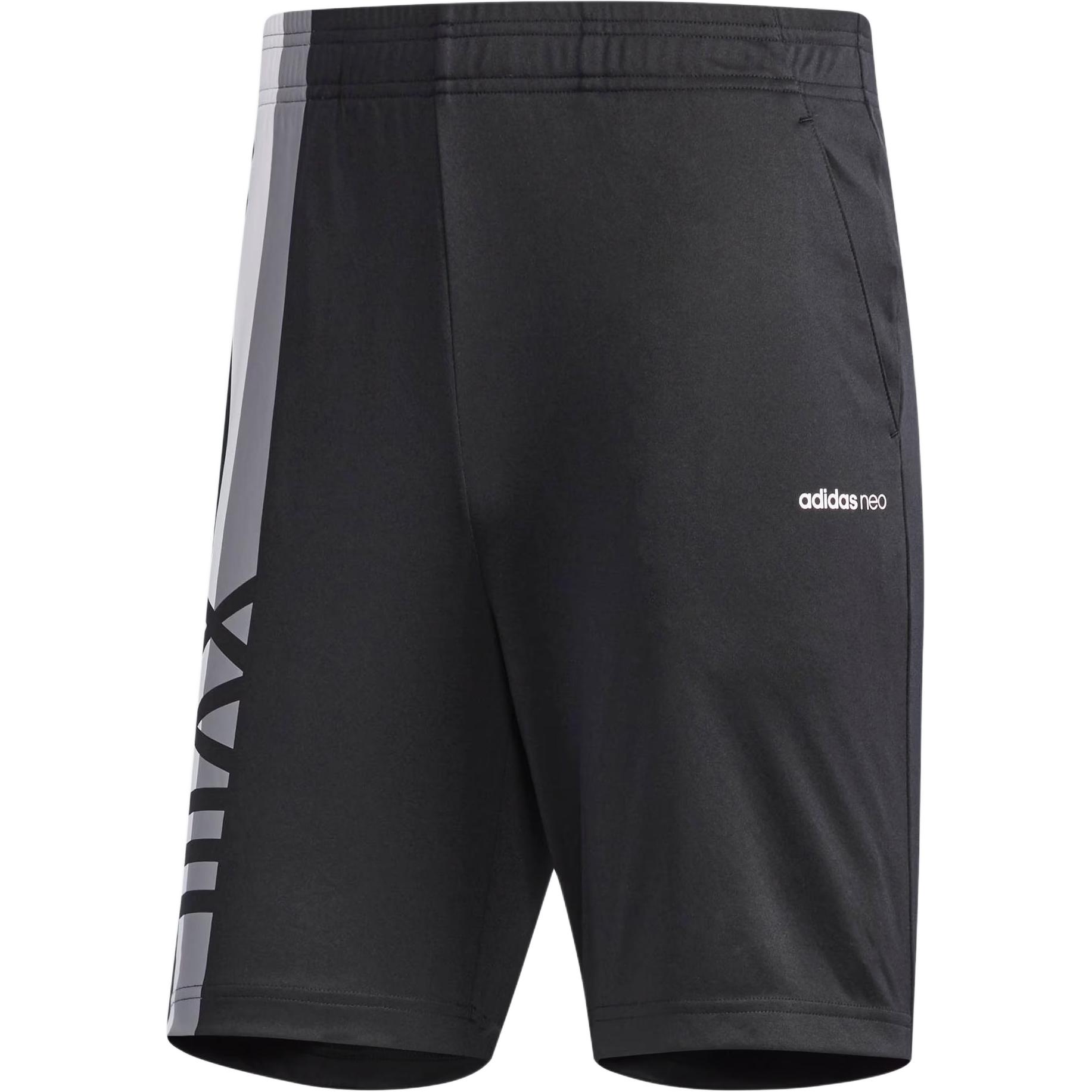 Adidas Neo Sports Lifestyle Series Casual Breathable Running Training Shorts Men shorts Black CV6948 XS