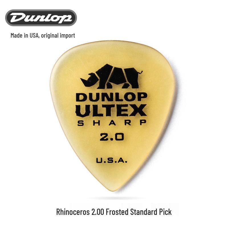 Dunlop Jazz Fast Picking Anti-slip Wear-resistant Triangle Rhino Guitar Picks (421/426/433)