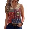 Womens Tank Tops Sleeveless Loose Fit Tops V Neck Pleated Shirts Basic Tees