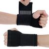 Wrist Brace, Pack of 2 Elastic Wrist Supports, Adjustable Wrist Compression for Pain Relief, (black)