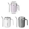 Insulated Coffee Mug 500ML Stainless Steel Travel Cup Double Wall Coffee Cup Suitable for Home Office and Outdoor Use