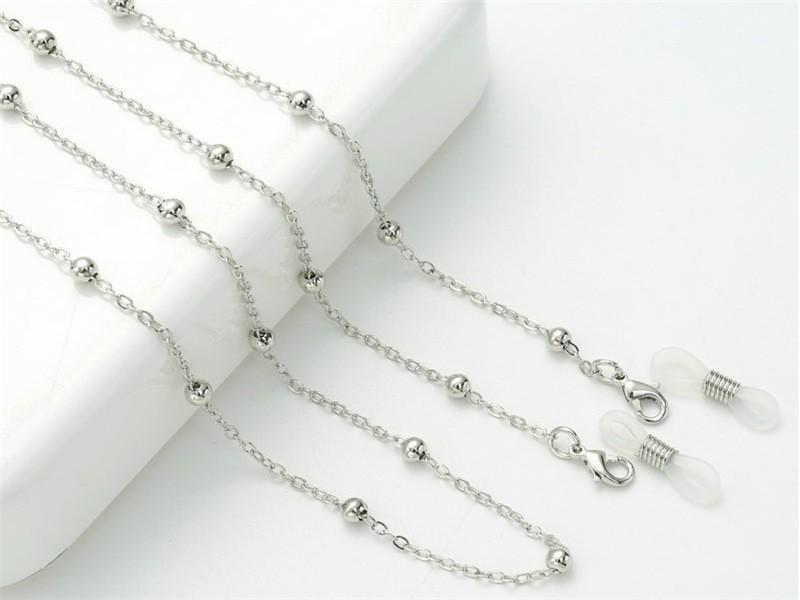 Schicker europäischer & amerikanischer Mode-Brillenketten-Clip: Damen Nischendesign, High-End Schmuck & Maskenkettchen-Accessoires