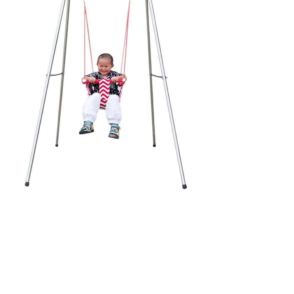 Indoor Outdoor Children's Stainless Steel Fabric Swing Set