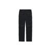 Li Ning X Steven Harrington Collaboration Solid Color Multi-Pocket Straight Leg Loose Casual Pants Men Pants Black AKXT791-2