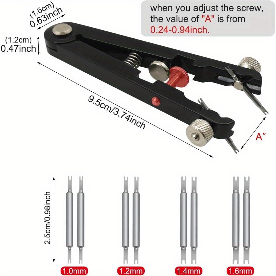 MFBJXC Watch Spring Bar Plier Tool Set Watchband Pliers with 10 Pins, Watch Wrist Ban Repair Remove Tool, Spring Plier Tweezer, Removal Tool