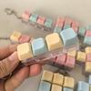 4/5/9 Keys Mechanical Keyboard Axis Tester Button Keycap Keychain Keyboard Keychain Toy Finger Keyboard Caps Toy