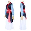Mulan Cosplay Costume Women Princess Mu Lan Dress Chinese Hanfu Heroine Outfit For Halloween Comic Con