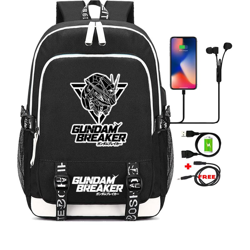 Imprimare Anime Casual Rucsac Umeri Pachet Genți pentru Fete Rucsac Laptop Mochila Rucsaci pentru studenți Rucsac