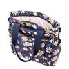 A4 Book Capacity Women Top-Handle Bag Fashion Floral Pattern Handbag  Fabric Shoulder Bag Female Casual Tote