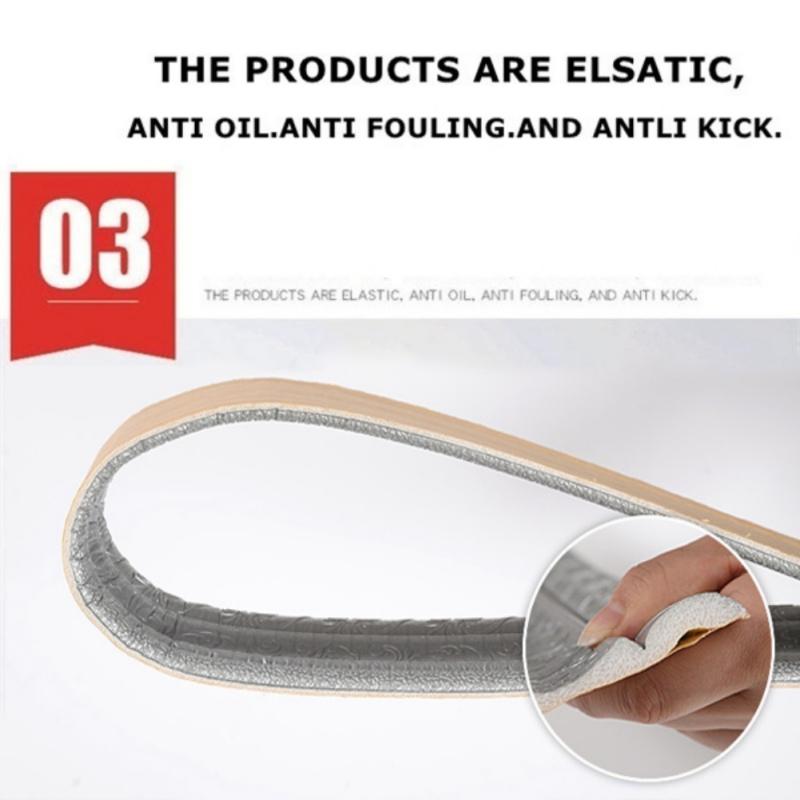 Self-Adhesive Wall Stickers Border Wall Decor Waterproof 3D Foam Wallpaper Removable Sticker