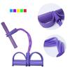Latex Fitness Rubber Bands Pedal Elastic Exercise Bands Resistance Bands Kit Abdomen Trainer