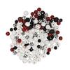 Christmas Beads Ornament DIY Making Printed Pattern Reliable Reusable Decorative Schima Superba