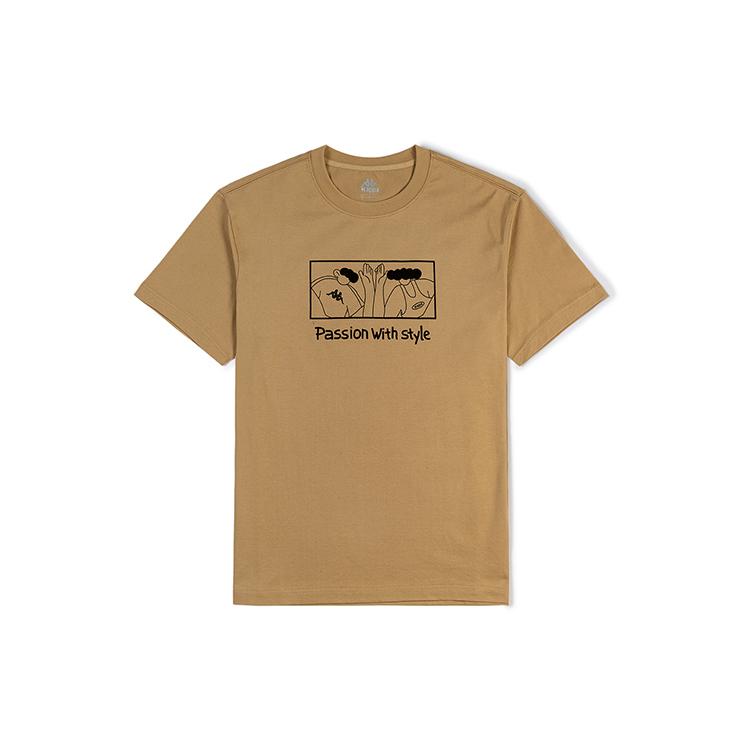 Kappa X SUNDOUDOUCHAHUASHI SS22 Drop Shoulder Sleeve T Shirt Men's K0C32TD69