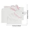 20/40/100pc Cute Bunny Napkins Rabbit Shaped Disposable Tissue for Easter Picnic Birthday Party Table Decoration Baby Shower Set