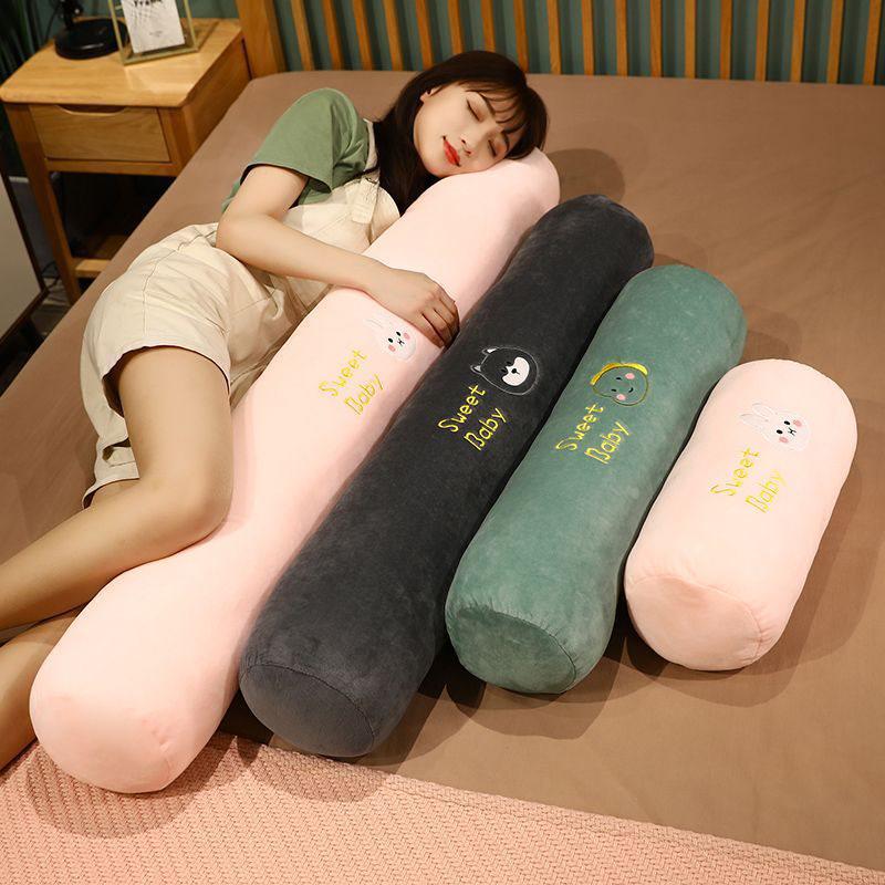 Abnehmbares & waschbares langes Schlafkissen - Kopfstütze für das Bett