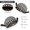 ins senior women's new fashion versatile Oxford cloth large capacity shell bag plaid light messenger bag sports