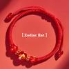Chinese Style Zodiac Red Rope Braided Bracelet For Men Women Simple  Year Lucky Bracelet Amulet Jewelry Accessories Gifts