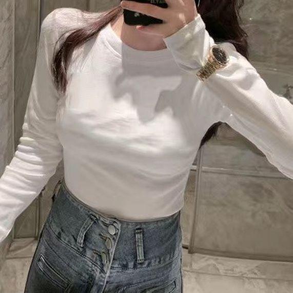 

Женский кардиган с высокой талией и облегающая рубашка с длинным рукавом - Мода весна/осень 2025 M (91-100 lbs)