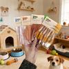 Papel de Petisco Memorial para Animais Frango Peixe Fatiado Suprimentos para Luto de Animais Réplica Realista de Petisco para Gatos Cachorros Falecidos Cerimônia Memorial