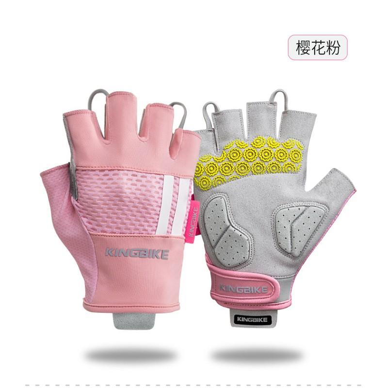 Cycling Protective Gear Safety Half-Finger Gloves Mountain Road Bike Riding Breathable Anti-Slip UV Protection Unisex Adult S