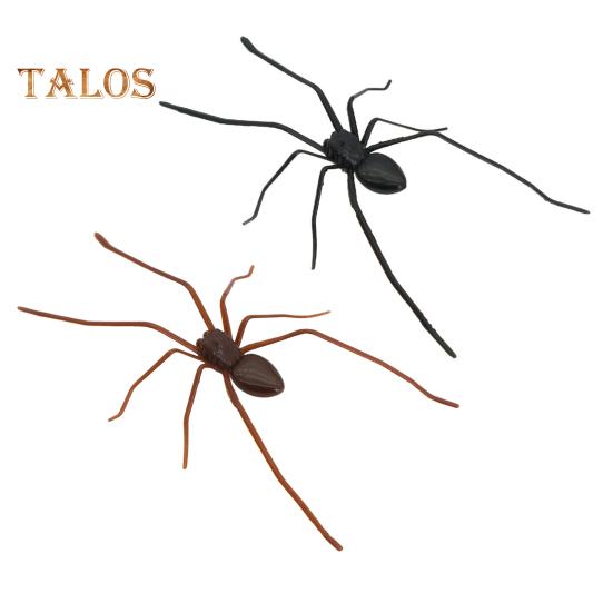 1/2Pcs Magnetic 3D Spider Decoration Scary Realistic Giant Spider Halloween Prank Props Garage Door Mailbox Locker Refrigerator Magnet Fake Spider
