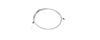SHIMANO Internal 3S SP40 Double ALS3SSP40165S 3S-SP40 Cable, Ended, 1650x1708.5mm, Silver,