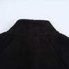 European & American High Street Style Women's Fleece Long Coat Jacket 