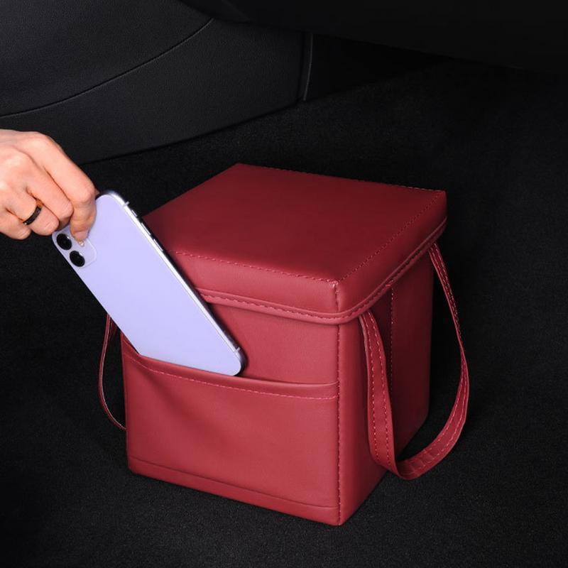 For Storage Box Trash Bag For Vehicle Convenient Auto Garbage Bag Foldable Trash Can Portable Garbage Cans Trash Bag Holder