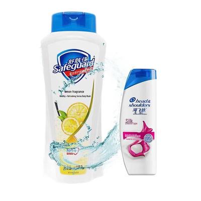 Safeguard & Head & Shoulders Shower Gel & Shampoo Set