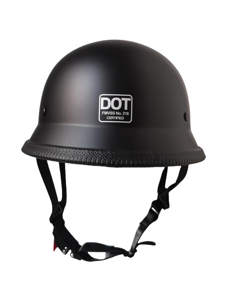 Retro Japanese Skullcap Motorcycle Helmet - Spring Cruiser Style