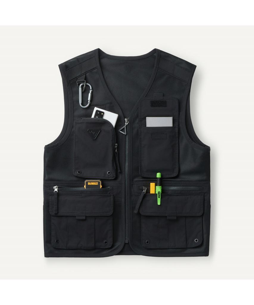 Boldest All-Round Work Mesh Vest V5 2Avam26002Bks