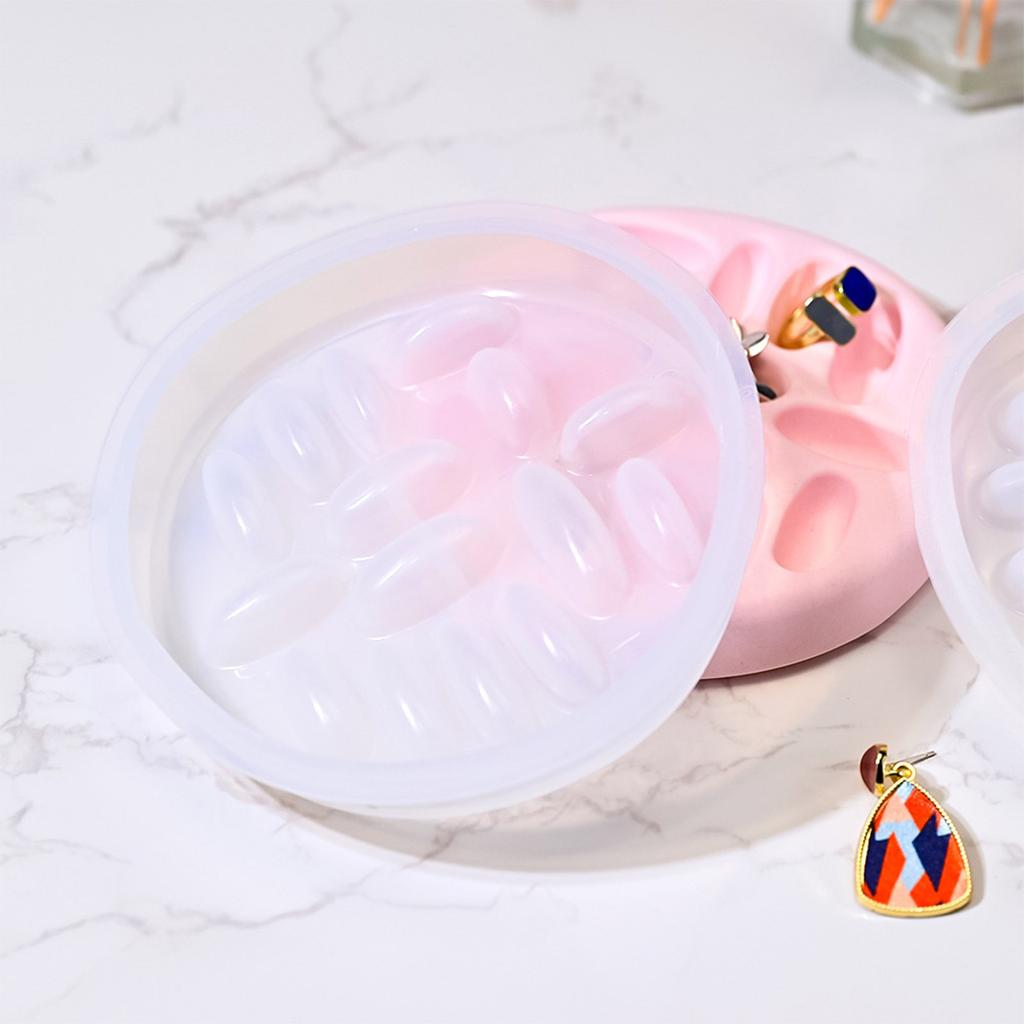 High Quality Silicone Display Holders Molds For Creative Jewelry Storage Trays Perfect For Home And Studio Use