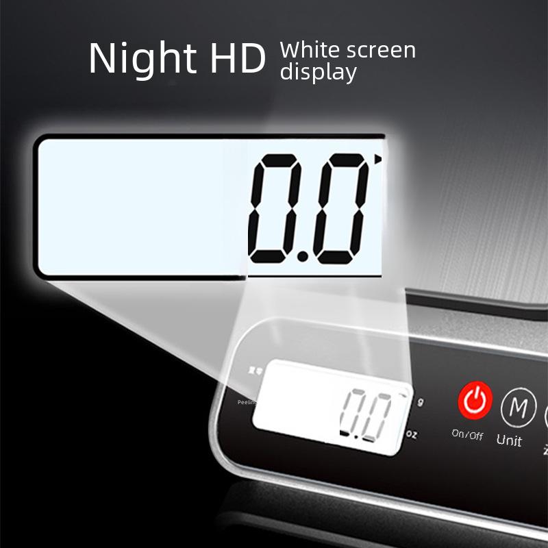 Beiyue High-Precision Stainless Steel Kitchen and Coffee Scale - 0.1g Accuracy