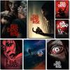 1pc Classic Horror Movie Evil Dead Rise Poster Sticker Print Waterproof Wall Art For Living Room Bedroom Home Decor