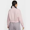Nike Women's Phoenix Fleece Crop Quarter-Zip Sweatshirt