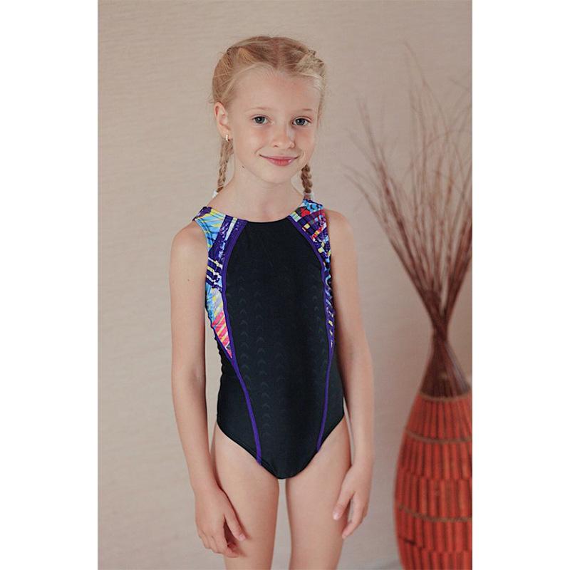 

Girls Professional One-Piece Swimsuit for Swim Training - Youth and Teen Sizes M