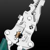 Foldable Wire Stripper Pulley Design Multi-function Electrician Wire Splitter Wire Winding Pliers Crimping Pliers Hand Tools