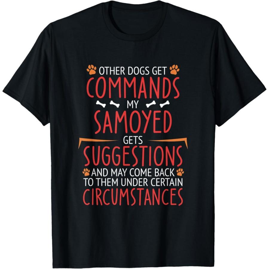 

samoyed Commands T-Shirt XXXXXL чорний