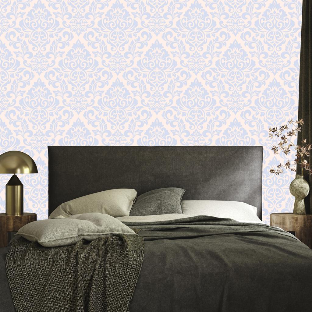 Ornament Damask Wallpaper for Living Room and Bedroom 50x1000